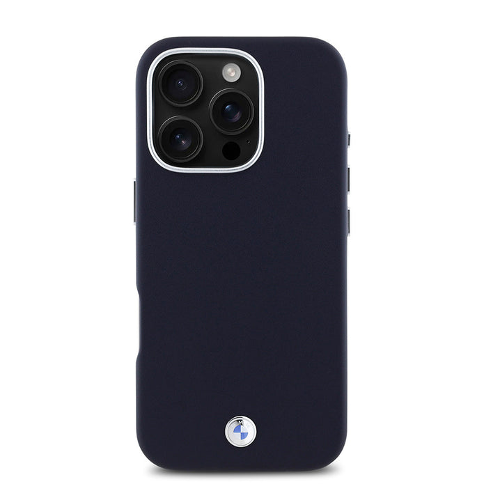 BMW iPhone 16 Pro Max Tam Kaplama Deri MagSafe Uyumlu Kılıf – Fotoğraf 3