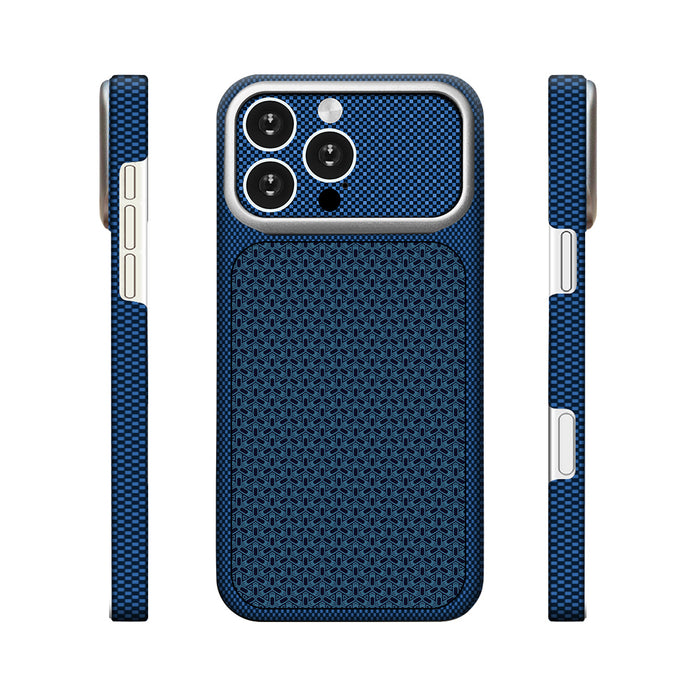 Zore Paris iPhone 16 Pro Max Nexel Dokulu Sert PC MagSafe Uyumlu Kılıf – Fotoğraf 7