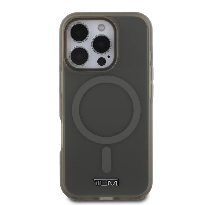 TUMI iPhone 16 Pro Max Airbag Buzlu Şeffaf MagSafe Uyumlu Kılıf – Fotoğraf 3