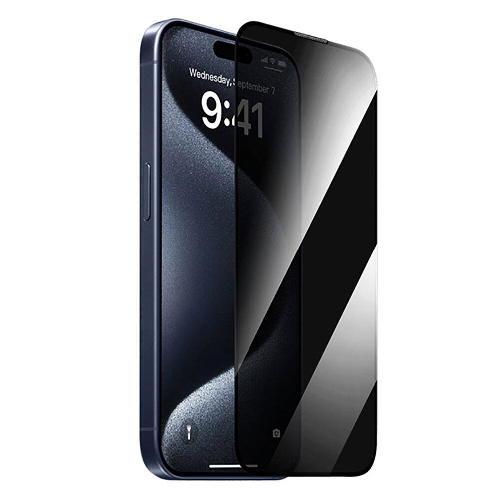 GT-011 Privacy iPhone 16 Pro Max Ekran Koruyucu – Fotoğraf 1