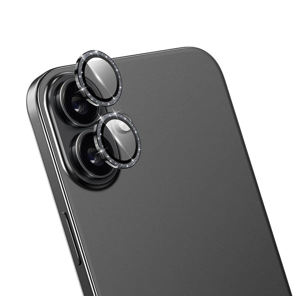 LG-006 Diamond iPhone 16 Kamera Lens Koruyucu – Fotoğraf 1