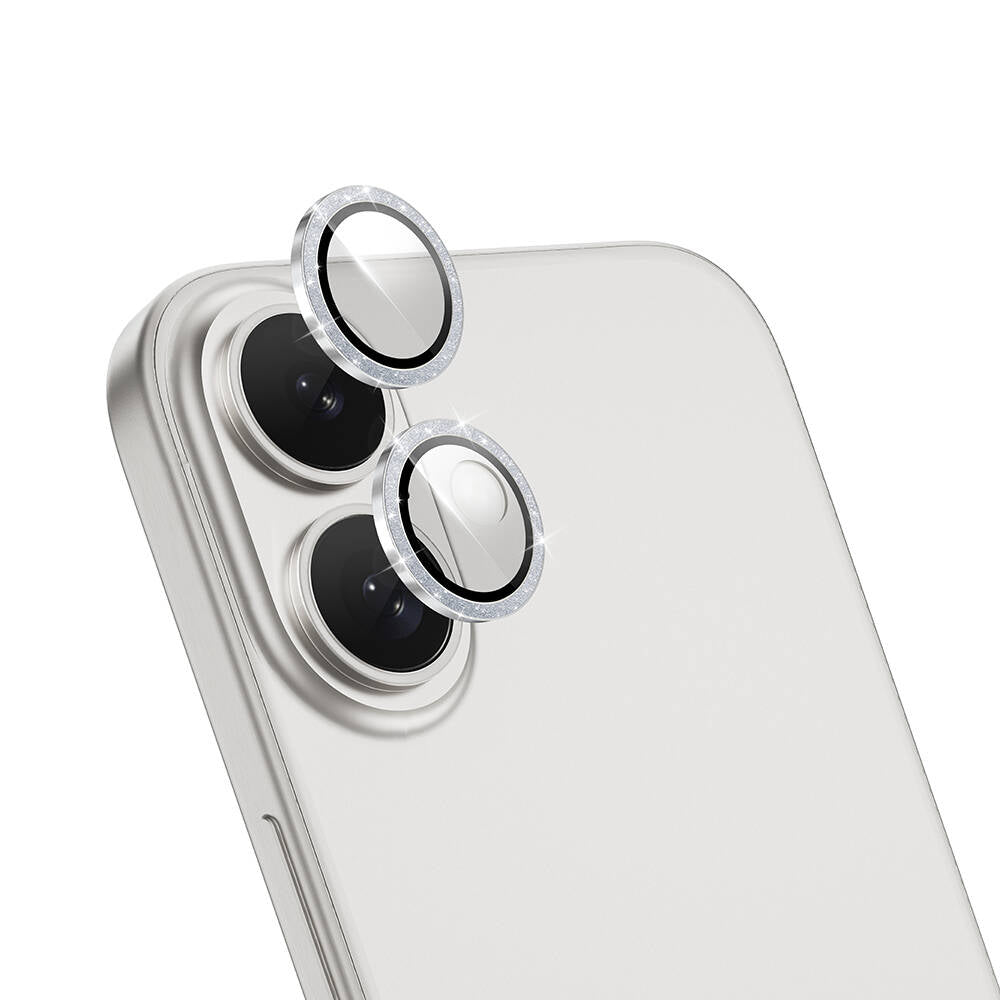 LG-006 Diamond iPhone 16 Kamera Lens Koruyucu – Fotoğraf 2