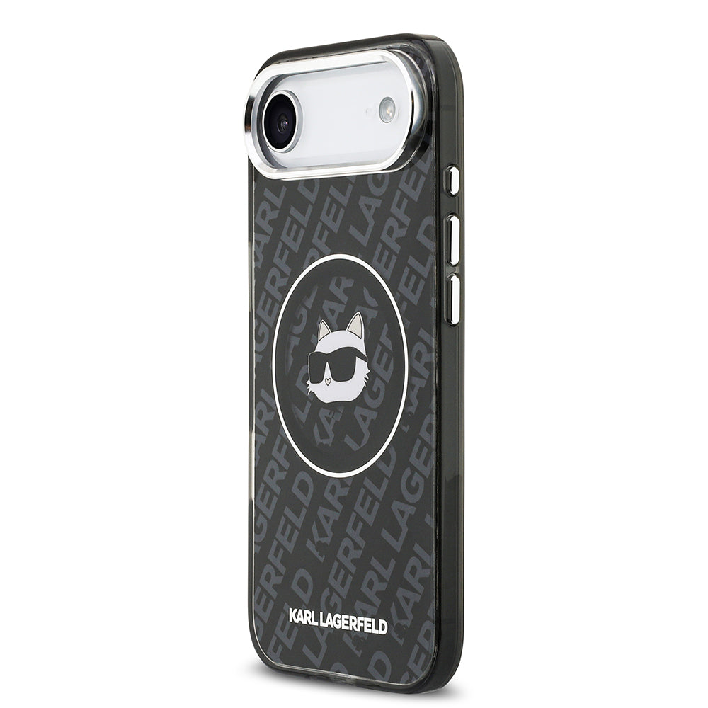 Karl Lagerfeld iPhone 17 Air IML Baskılı Choupette Heads Kılıf