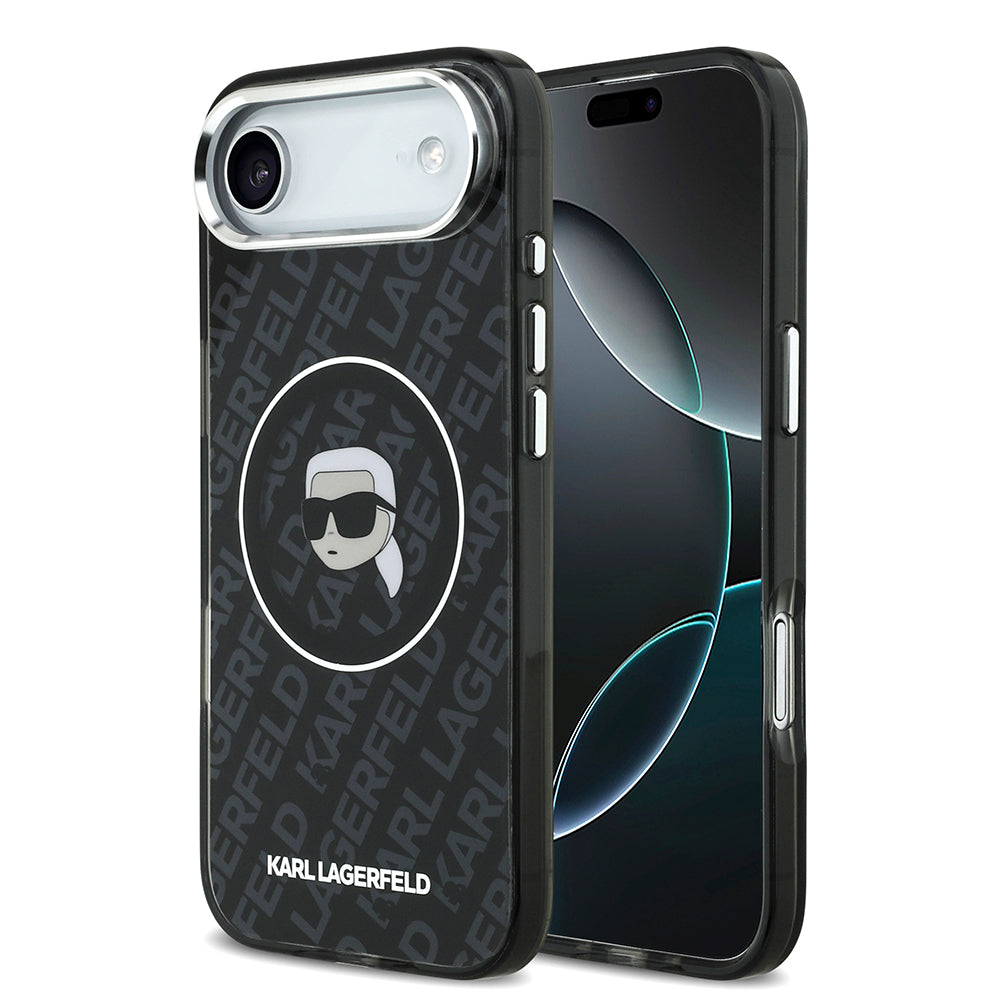 Karl Lagerfeld iPhone 17 Air IML Baskılı KL Heads Kılıf