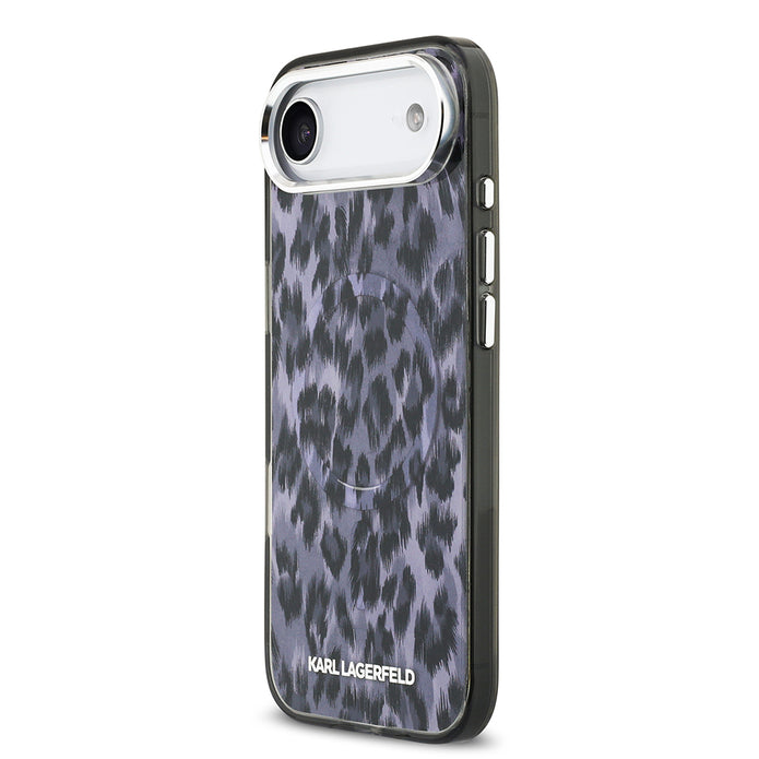 Karl Lagerfeld iPhone 17 Air IML Leopar Baskılı MagSafe Uyumlu Kılıf