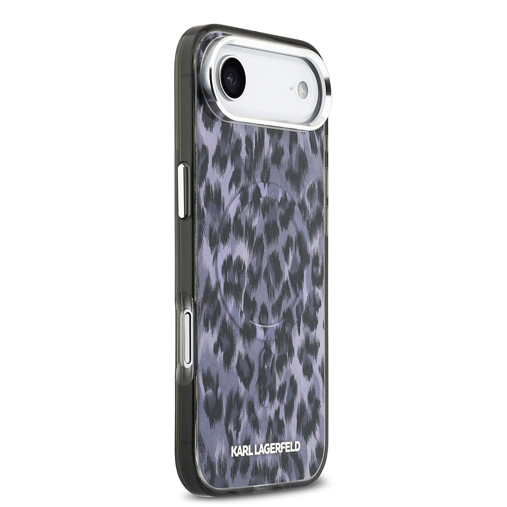 Karl Lagerfeld iPhone 17 Air IML Leopar Baskılı MagSafe Uyumlu Kılıf