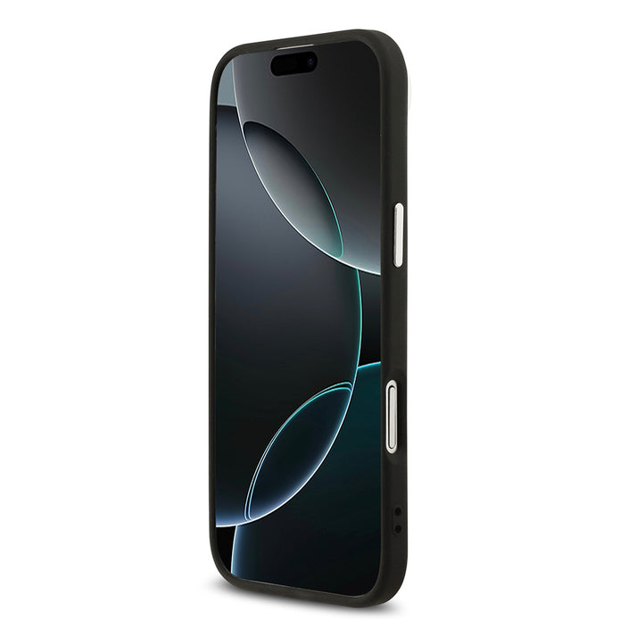 Karl Lagerfeld iPhone 17 Air Metal Kamera ve Butonlu Choupette PU Deri MagSafe Uyumlu Kılıf