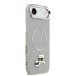 Karl Lagerfeld iPhone 17 Air Metal Detaylı K&C PU Deri MagSafe Uyumlu Kılıf