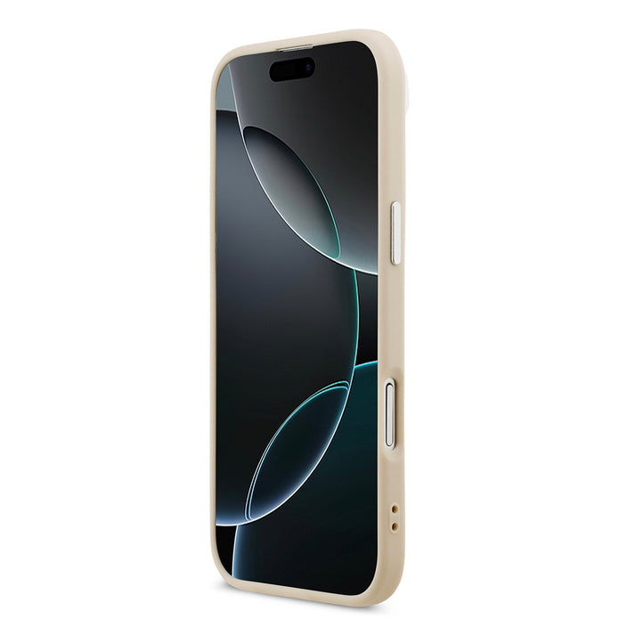 Karl Lagerfeld iPhone 17 Air Metal Detaylı K&C PU Deri MagSafe Uyumlu Kılıf