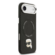 Karl Lagerfeld iPhone 17 Air Metal Detaylı PU Deri MagSafe Uyumlu Kılıf