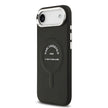 Karl Lagerfeld iPhone 17 Air Metal Kamera ve Butonlu Paris RSG PU Deri MagSafe Uyumlu Kılıf