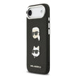 Karl Lagerfeld iPhone 17 Air Metal Logolu K&C Heads Pin Kılıf