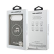 Karl Lagerfeld iPhone 17 Air Parlayan Simli Karl & Choupette Heads Kılıf