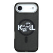 Karl Lagerfeld iPhone 17 Air Parlayan Simli Karl & Choupette Sketch Logo Kılıf