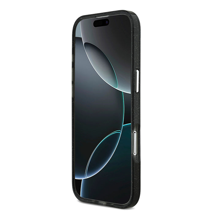 Karl Lagerfeld iPhone 17 Air Parlayan Simli Karl & Choupette Sketch Logo Kılıf