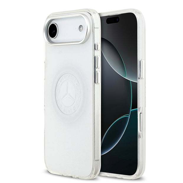 Mercedes Benz iPhone 17 Air Nostaljik Yıldız Buzlu PC MagSafe Uyumlu Kılıf – Fotoğraf 1