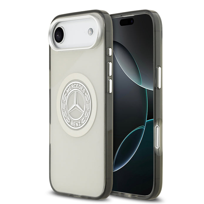 Mercedes Benz iPhone 17 Air Nostaljik Yıldız Çift Katmanlı PC MagSafe Uyumlu Kılıf – Fotoğraf 7