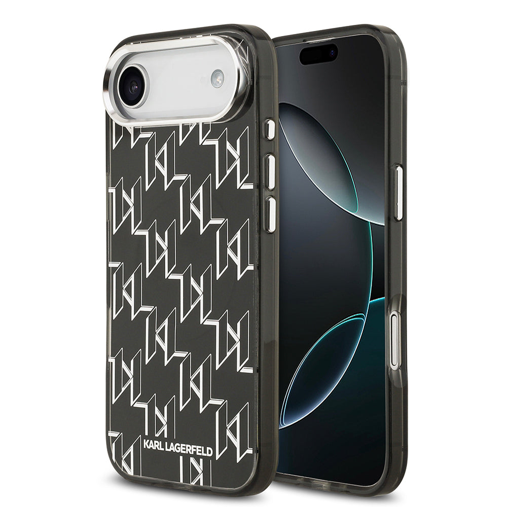 Karl Lagerfeld iPhone 17 Air IML Baskılı Monogram MagSafe Uyumlu Kılıf