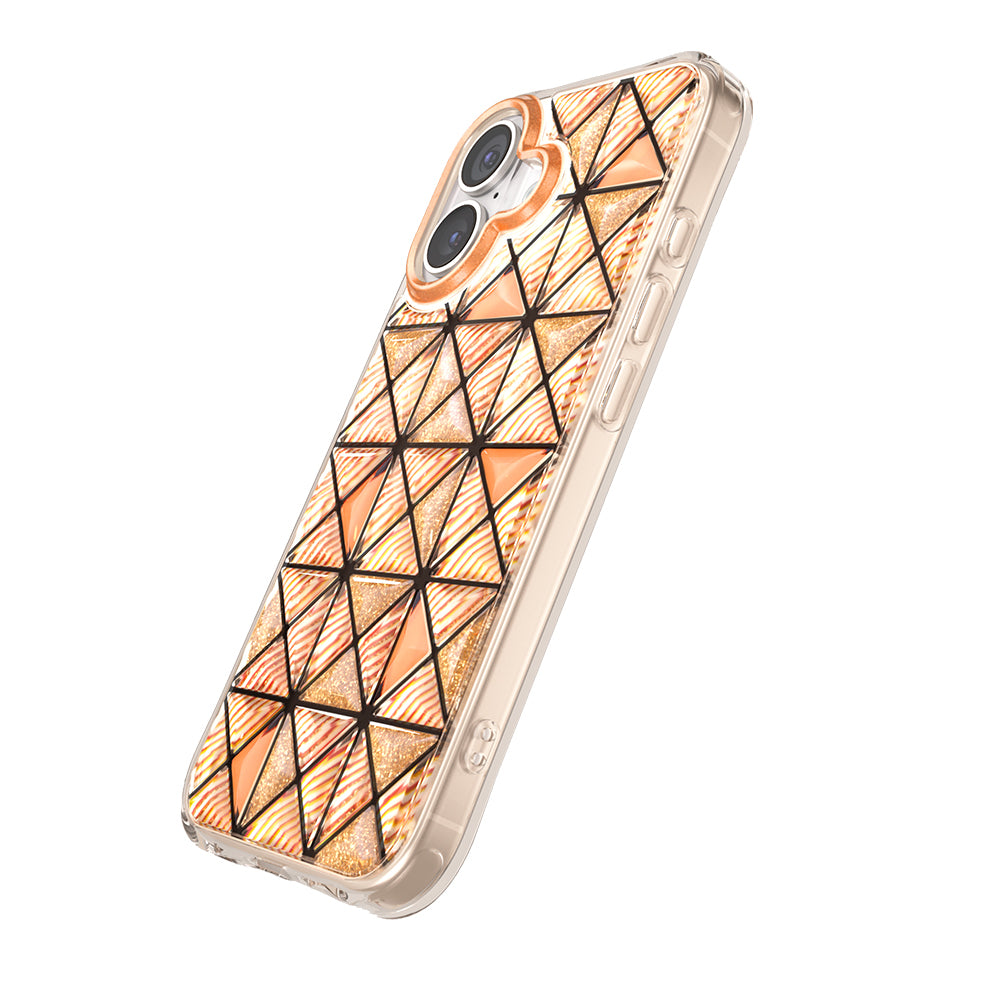 Zore Paris iPhone 17 Kairo 3D Buz Blok TPU Kılıf – Fotoğraf 9