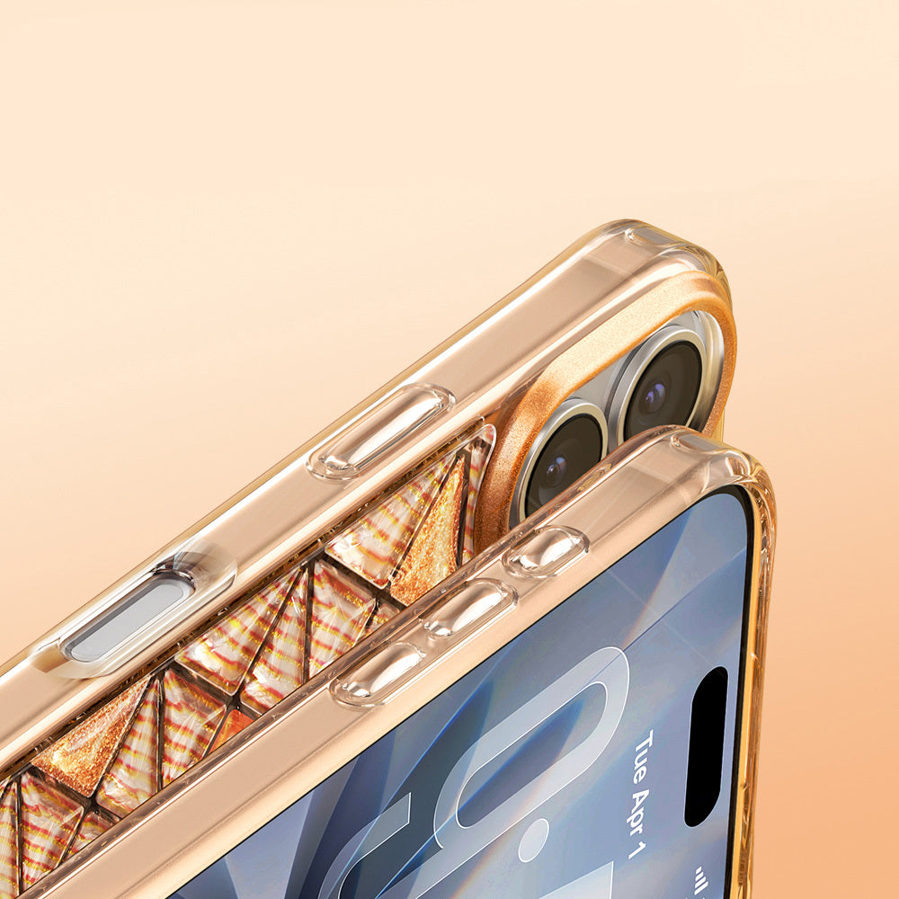 Zore Paris iPhone 17 Kairo 3D Buz Blok TPU Kılıf – Fotoğraf 16