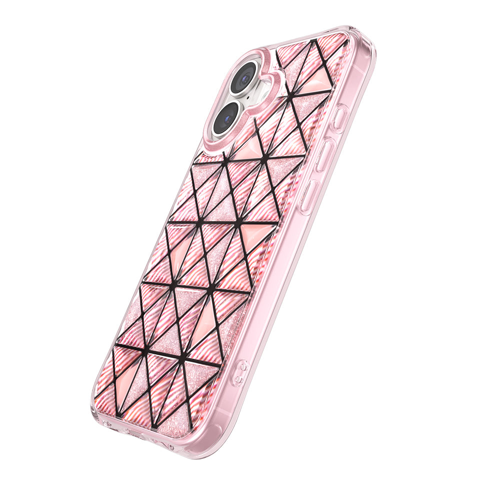 Zore Paris iPhone 17 Kairo 3D Buz Blok TPU Kılıf – Fotoğraf 19