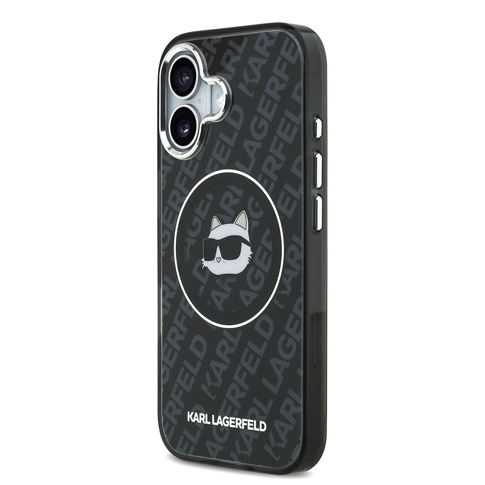 Karl Lagerfeld iPhone 17 IML Baskılı Choupette Heads Kılıf