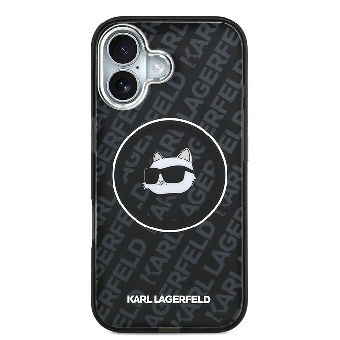 Karl Lagerfeld iPhone 17 IML Baskılı Choupette Heads Kılıf