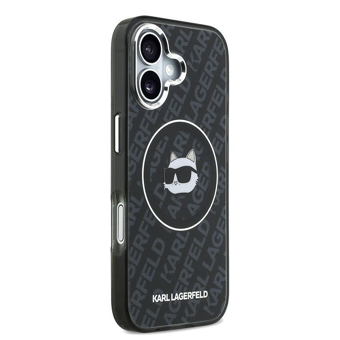 Karl Lagerfeld iPhone 17 IML Baskılı Choupette Heads Kılıf