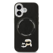 Karl Lagerfeld iPhone 17 Metal Detaylı K&C PU Deri MagSafe Uyumlu Kılıf
