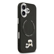 Karl Lagerfeld iPhone 17 Metal Detaylı K&C PU Deri MagSafe Uyumlu Kılıf