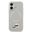 Karl Lagerfeld iPhone 17 Metal Detaylı K&C PU Deri MagSafe Uyumlu Kılıf