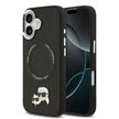 Karl Lagerfeld iPhone 17 Metal Detaylı K&C PU Deri MagSafe Uyumlu Kılıf