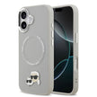 Karl Lagerfeld iPhone 17 Metal Detaylı K&C PU Deri MagSafe Uyumlu Kılıf
