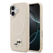 Karl Lagerfeld iPhone 17 Metal Detaylı K&C PU Deri MagSafe Uyumlu Kılıf