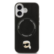 Karl Lagerfeld iPhone 17 Metal Detaylı PU Deri MagSafe Uyumlu Kılıf