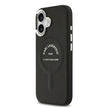 Karl Lagerfeld iPhone 17 Metal Kamera ve Butonlu Paris RSG PU Deri MagSafe Uyumlu Kılıf