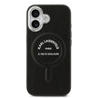 Karl Lagerfeld iPhone 17 Metal Kamera ve Butonlu Paris RSG PU Deri MagSafe Uyumlu Kılıf