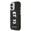 Karl Lagerfeld iPhone 17 Metal Logolu K&C Heads Pin Kılıf