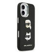 Karl Lagerfeld iPhone 17 Metal Logolu K&C Heads Pin Kılıf