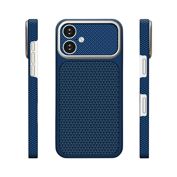 Zore Paris iPhone 17 Nexel Dokulu Sert PC MagSafe Uyumlu Kılıf – Fotoğraf 5