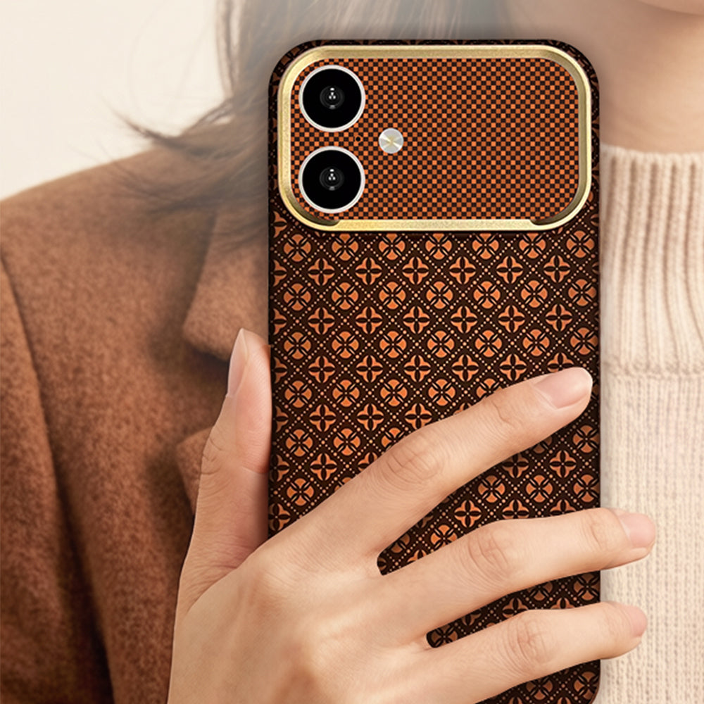 Zore Paris iPhone 17 Velix Retro Çiçek Desenli Sert PC MagSafe Uyumlu Kılıf – Fotoğraf 10