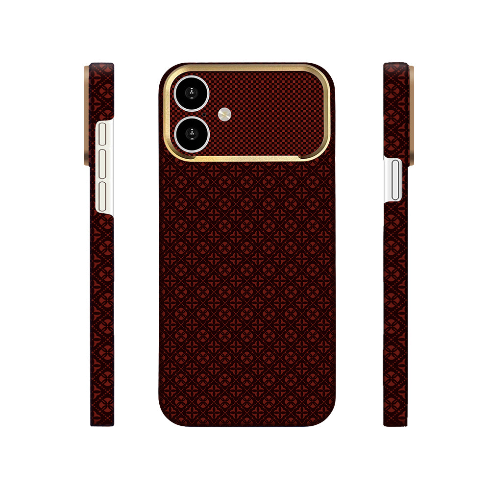 Zore Paris iPhone 17 Velix Retro Çiçek Desenli Sert PC MagSafe Uyumlu Kılıf – Fotoğraf 11