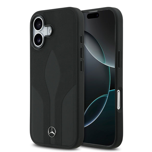 Mercedes Benz iPhone 17 Dokulu Deri MagSafe Uyumlu Kılıf – Fotoğraf 1