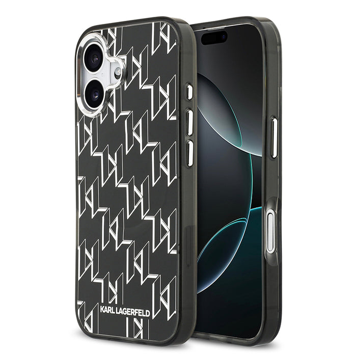 Karl Lagerfeld iPhone 17 IML Baskılı Monogram MagSafe Uyumlu Kılıf