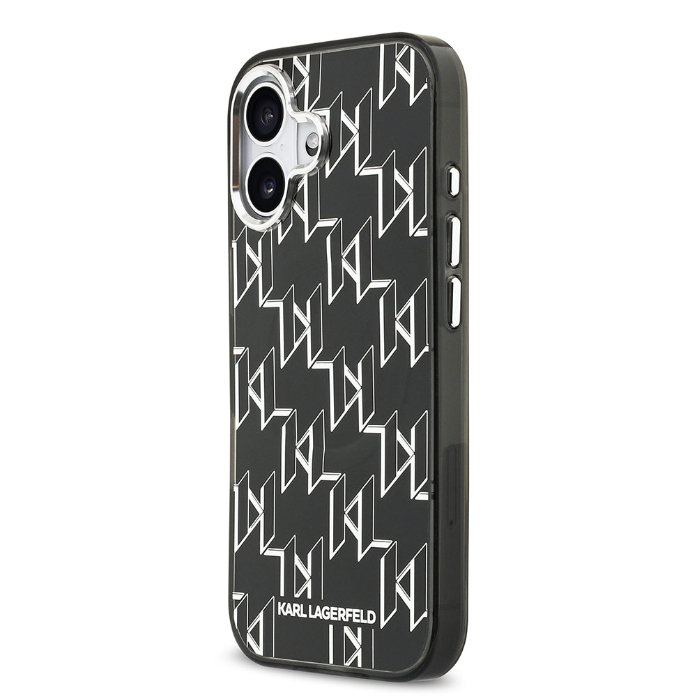 Karl Lagerfeld iPhone 17 IML Baskılı Monogram MagSafe Uyumlu Kılıf