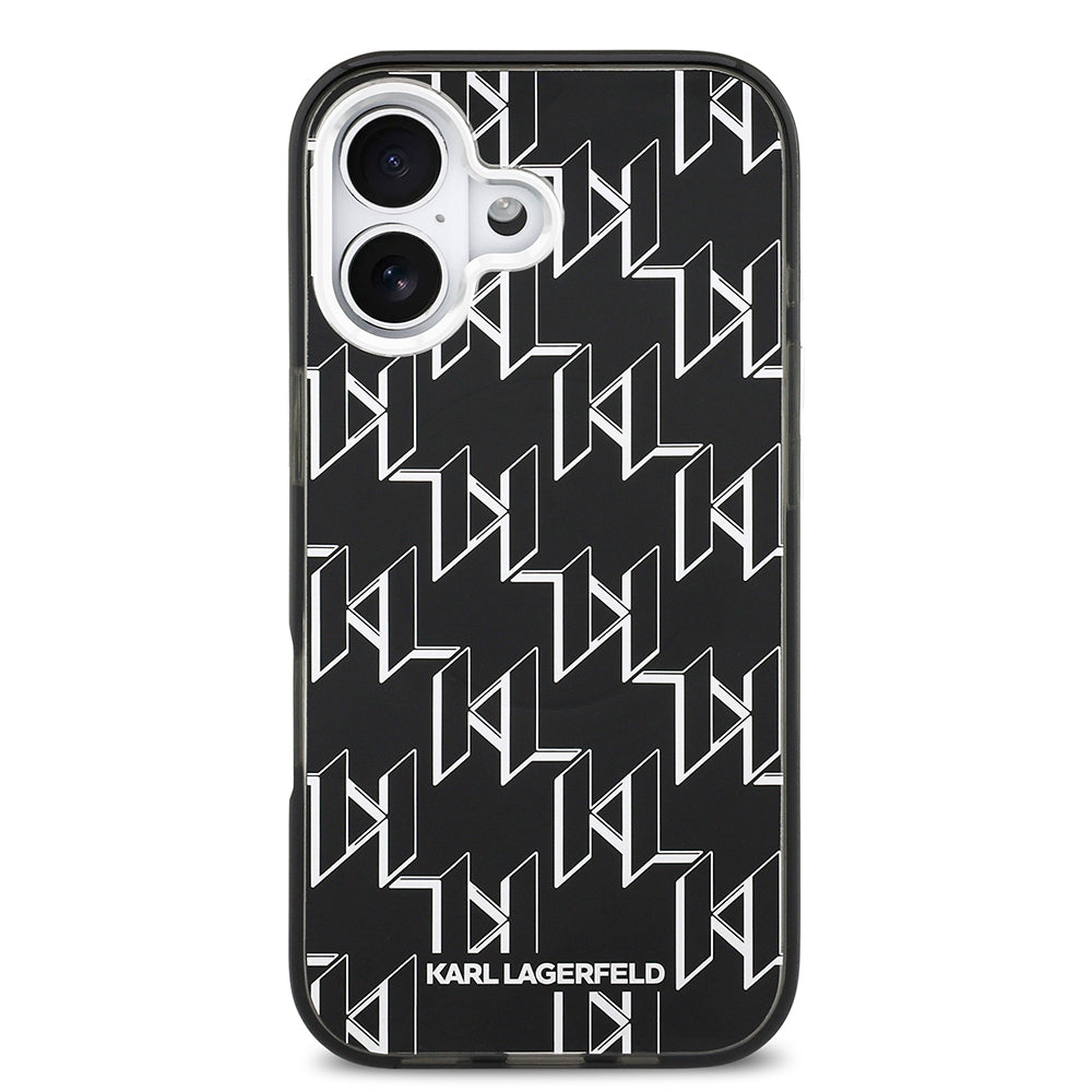 Karl Lagerfeld iPhone 17 IML Baskılı Monogram MagSafe Uyumlu Kılıf