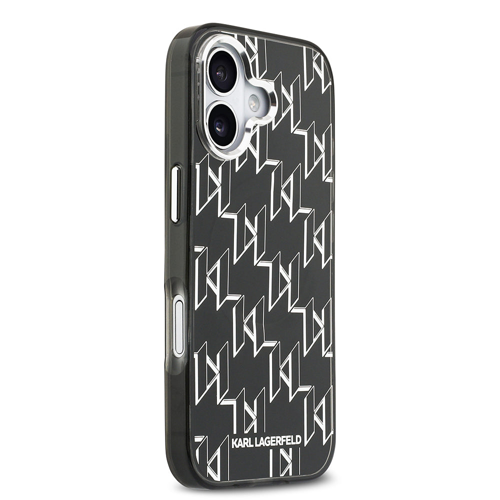Karl Lagerfeld iPhone 17 IML Baskılı Monogram MagSafe Uyumlu Kılıf