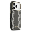 DKNY iPhone 17 Pro Checkered Pattern 3D MagSafe Uyumlu Kılıf – Fotoğraf 8