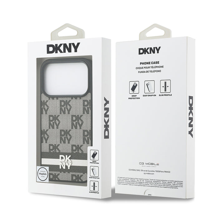 DKNY iPhone 17 Pro 3D Metal Logolu MagSafe Uyumlu Kılıf – Fotoğraf 6