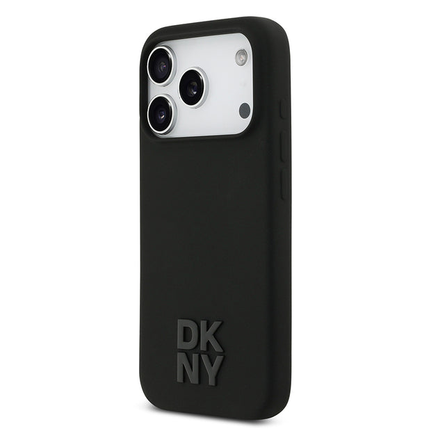 DKNY iPhone 17 Pro Metal Logolu Silikon MagSafe Uyumlu Kılıf – Fotoğraf 10